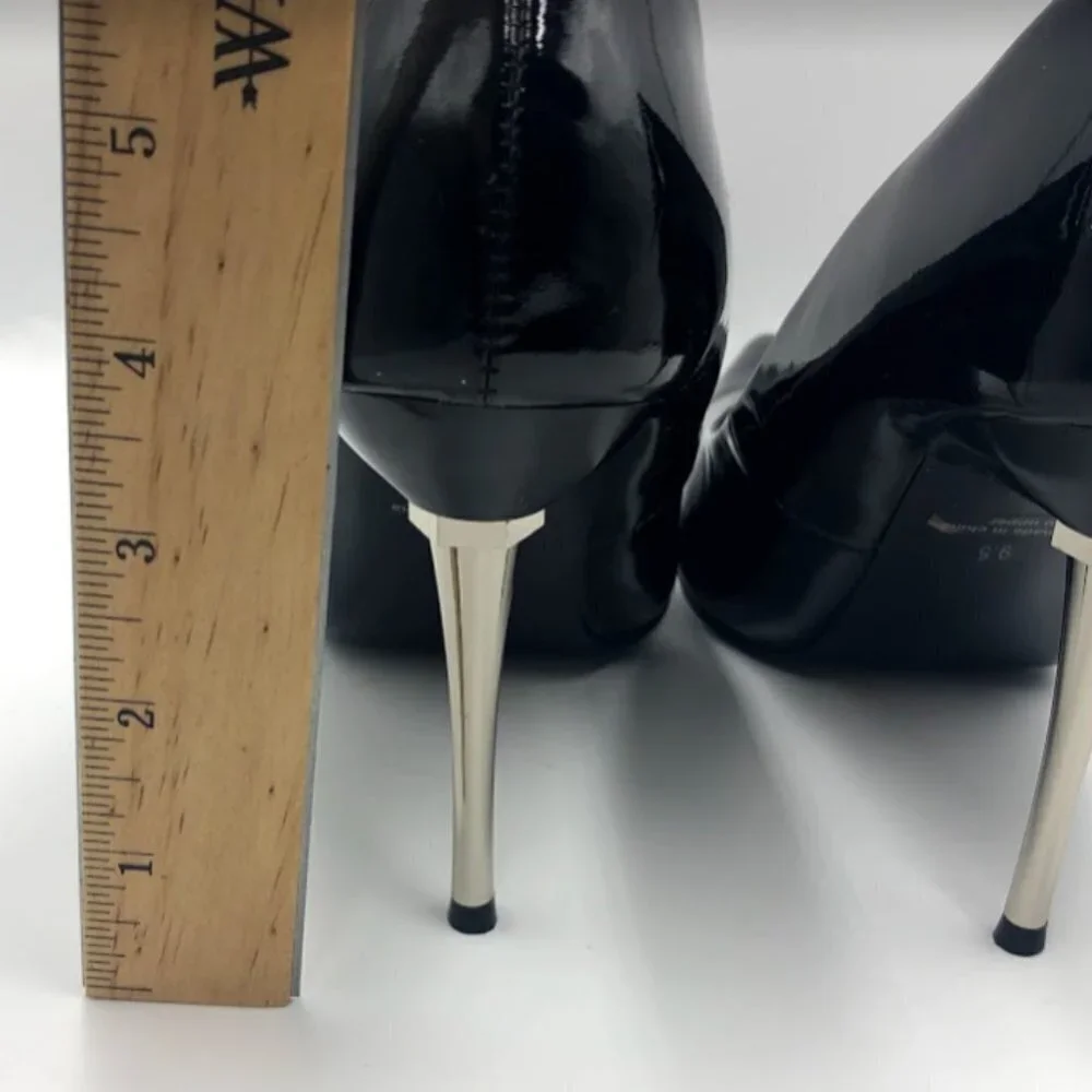 Highest Heel Collection Women's Black Patent Pump